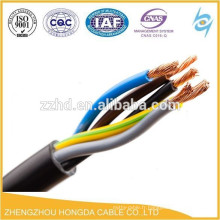 XLPE isolé et PVC gainé câble de commande flexible